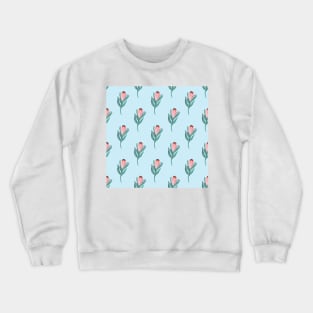 Protea pattern Crewneck Sweatshirt